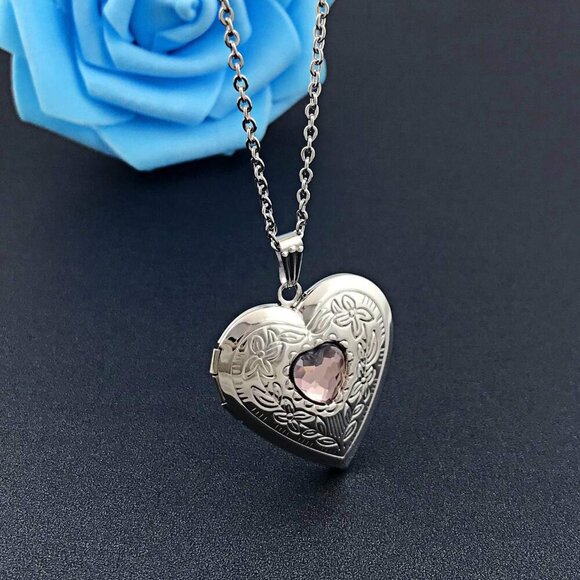 Necklace That Holds Pictures Birthstone s for Women Photo - Picture 3 of 7